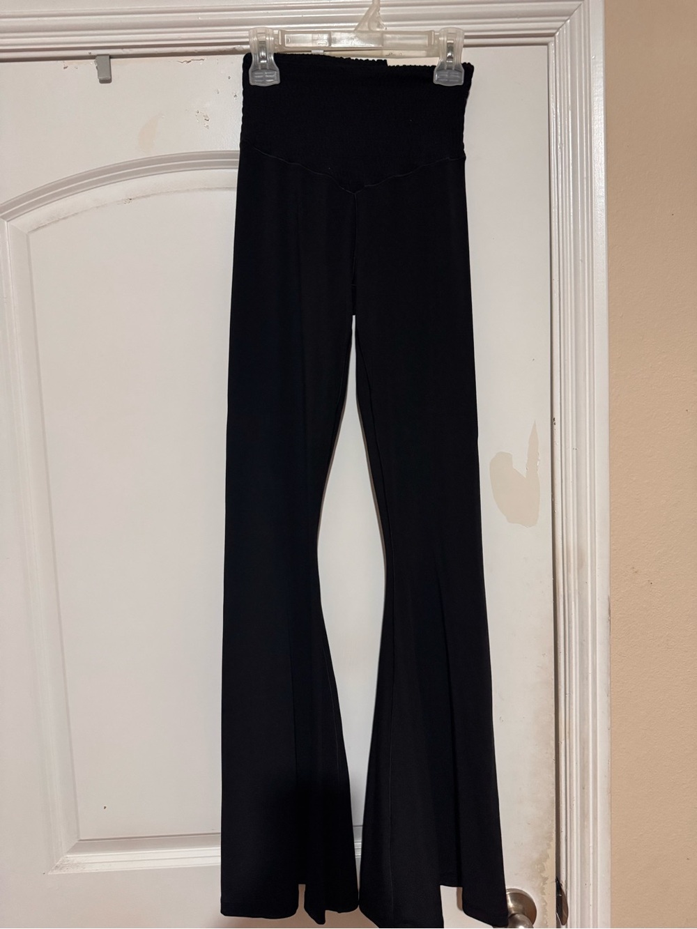 aerie Black Flared Leggings